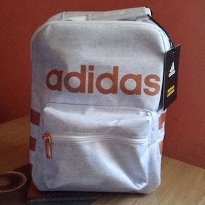 Adidas Santiago 2 Insulated Lunch Bag/White/Rose Gold,One Size